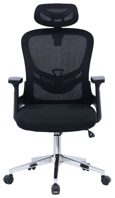 Καρέκλα γραφείου διευθυντή Ignatius pakoworld mesh μαύρο - 275-000006
