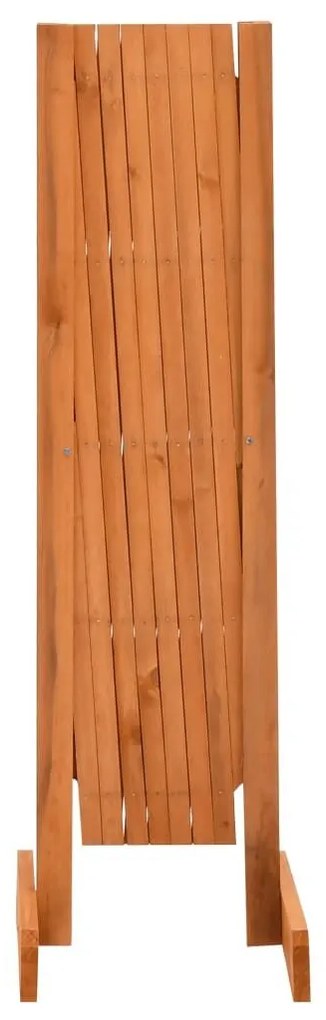Καφασωτό Φράχτης Κήπου Πορτοκαλί 150x80 εκ. Μασίφ Ξύλο Ελάτης - Πορτοκαλί