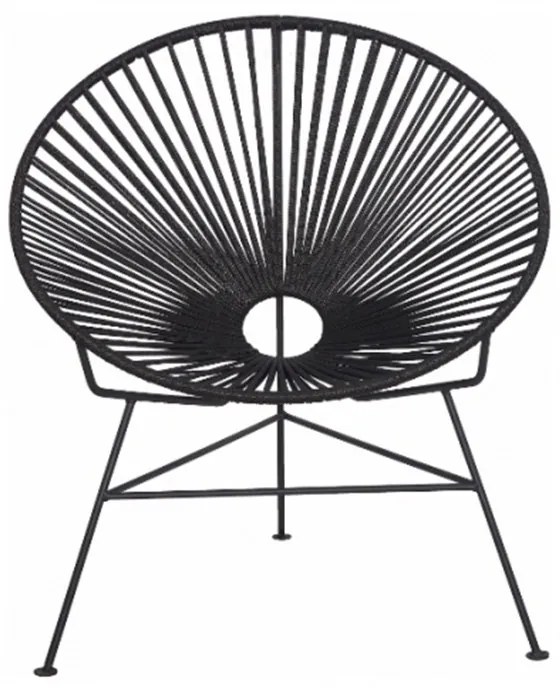 Καρέκλα Acapulco 02-00-0509 80x80x88cm Black