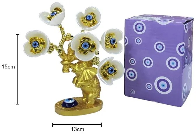 Διακοσμητικό με μπλε μάτια - Decoration with eyes