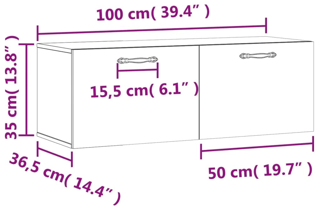 ΝΤΟΥΛΑΠΙ ΤΟΙΧΟΥ ΚΑΠΝΙΣΤΗ ΔΡΥΣ 100X36,5X35ΕΚ. ΕΠΕΞΕΡΓΑΣΜΕΝΟ ΞΥΛΟ 830129