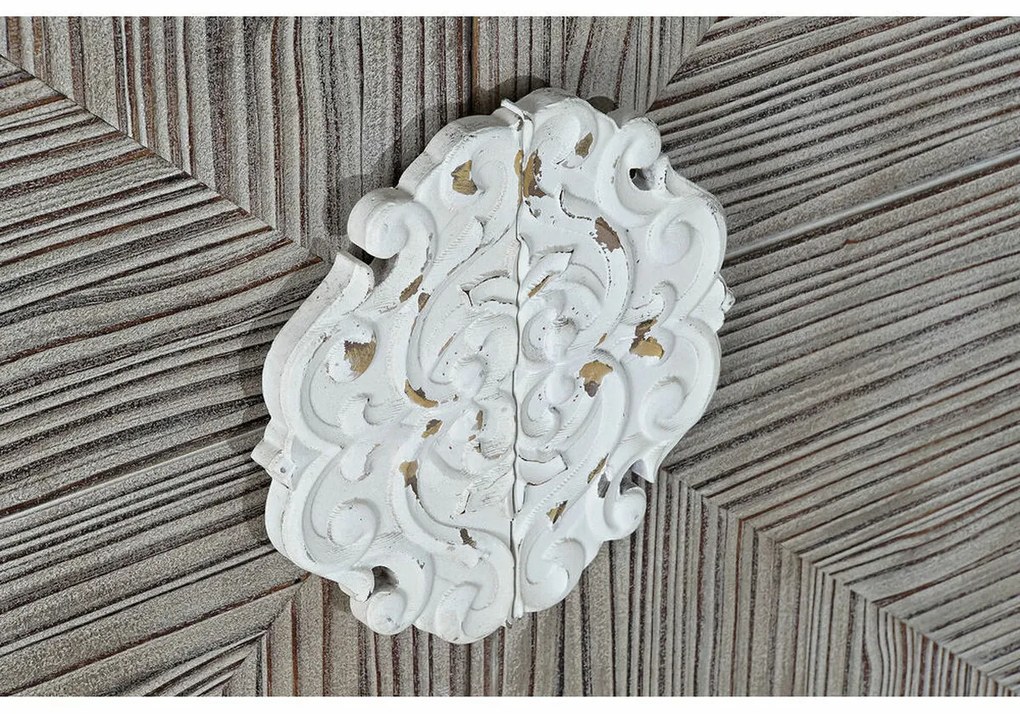 Ντουλάπι DKD Home Decor MB-179372 Σκούρο καφέ Ανοιχτό καφέ Έλατο Ξύλο MDF 86 x 41 x 181 cm