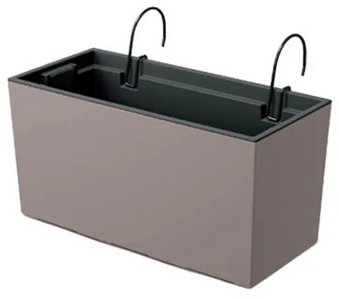 Ζαρντινιέρα Κρεμαστή (39.5x18.5x19.5) Marhome Urbi 3 Σε 1 Μόκκα 09-DUC400W-S433