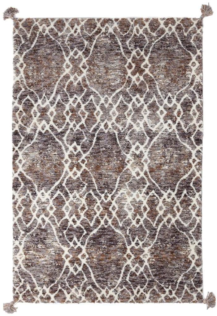 Χαλί Terra 4978/39 Round Brown-Dark Grey Royal Carpet 154X154cm Round