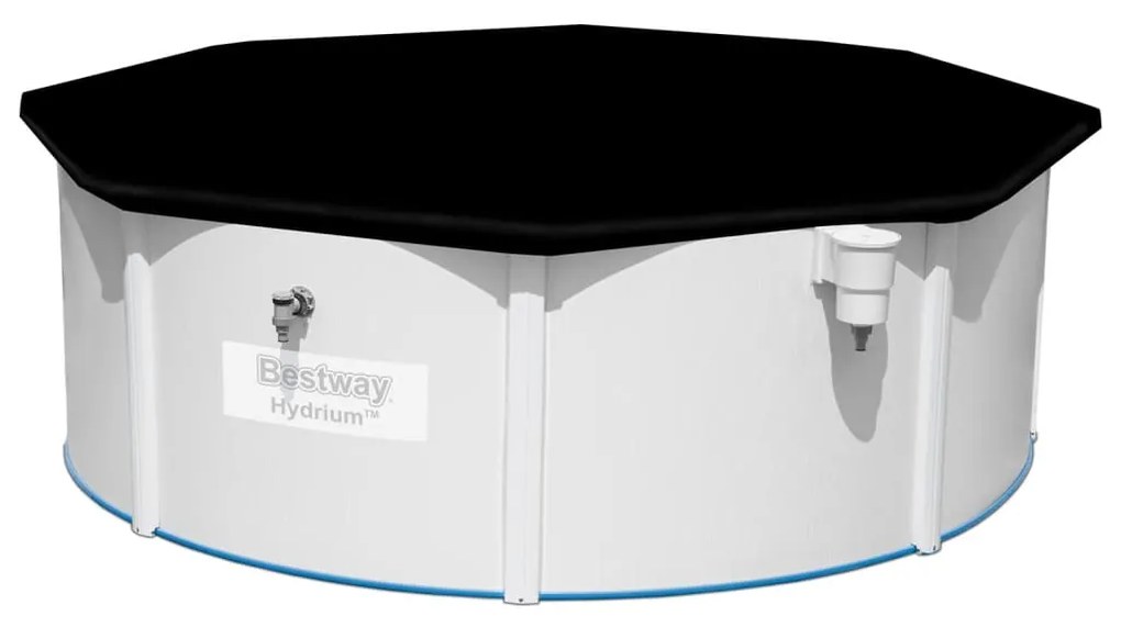 Bestway Κάλυμμα Πισίνας Flowclear 396 εκ. - Μαύρο