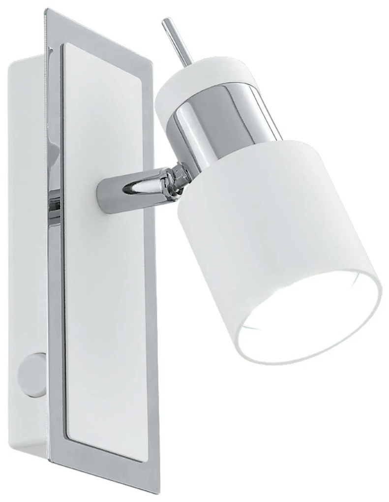 Φωτιστικό Τοίχου - Απλίκα Led 92084 White Davida Eglo Metal