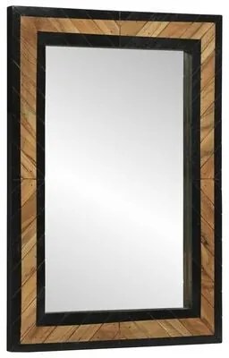 vidaXL Καθρέφτης 70x2x70 cm Σταθερό Ξύλο Ακακίας