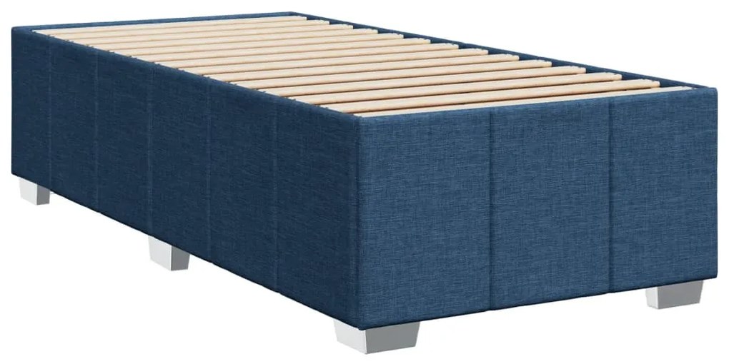 ΚΡΕΒΑΤΙ BOXSPRING ΜΕ ΣΤΡΩΜΑ ΜΠΛΕ 90X190 ΕΚ.ΥΦΑΣΜΑΤΙΝΟ 3293829