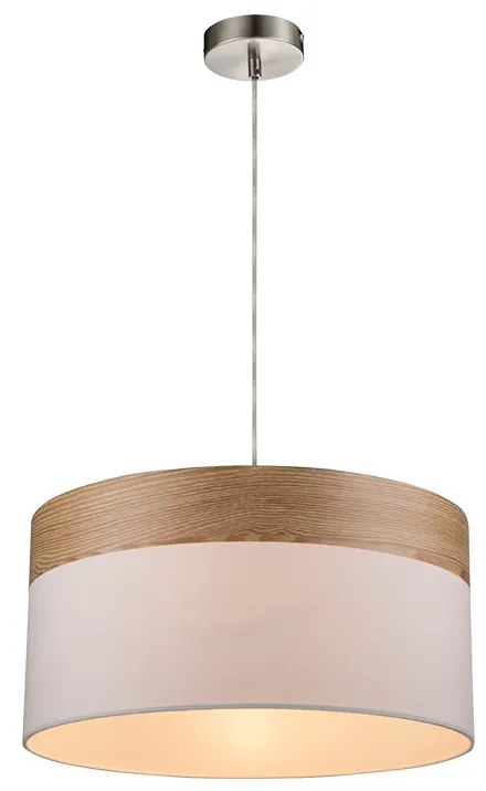 Κρεμαστό Φωτιστικό Globo Lighting Chipsy 15221H Νίκελ Ματ