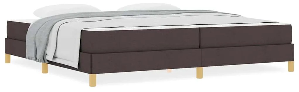 vidaXL Κρεβάτι με ελατήρια Καφέ 200 x 200 cm