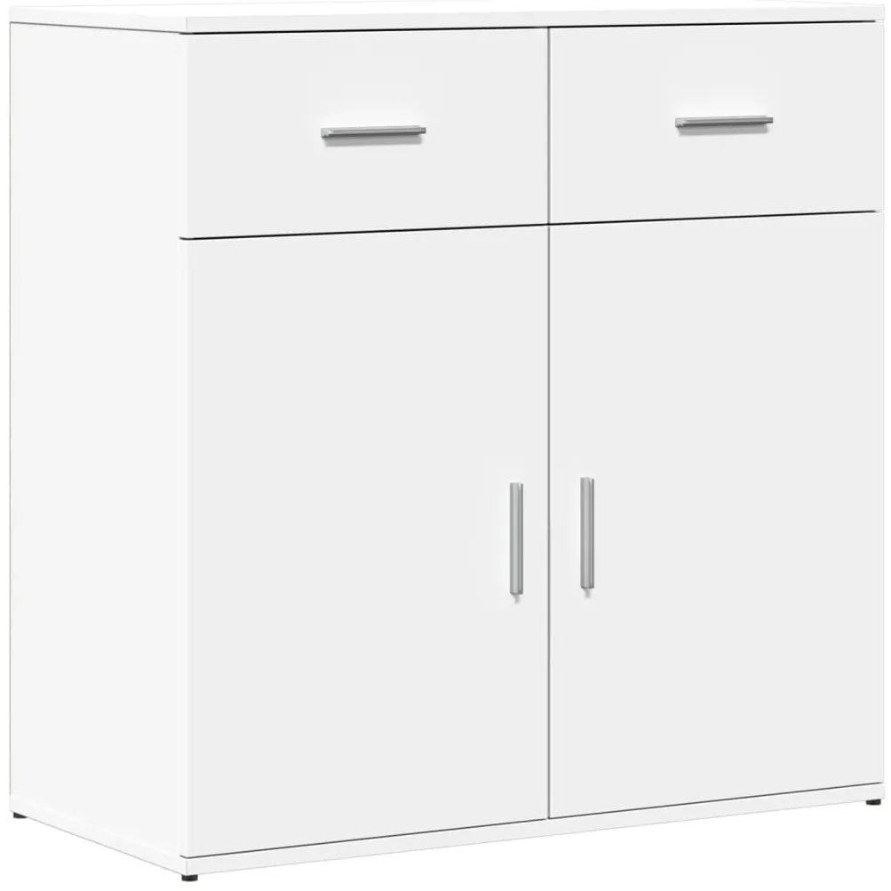 vidaXL Ραφιέρα Λευκή 79 x 38 x 80 εκ. από Επεξεργασμένο Ξύλο