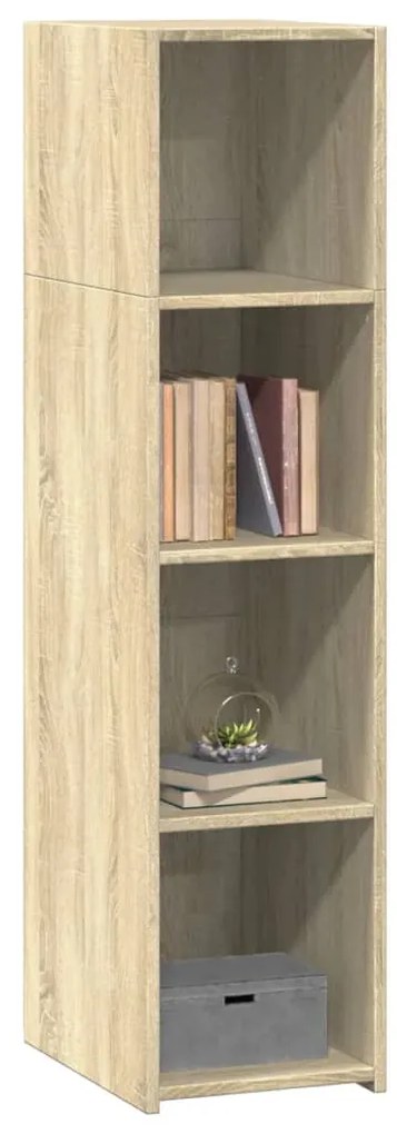 vidaXL Ντουλάπι Sonoma Δρυς 30x41x124 εκ. από Επεξεργασμένο Ξύλο
