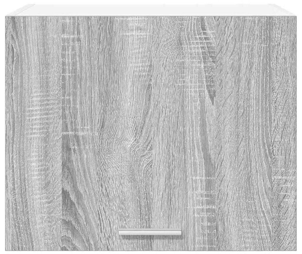 vidaXL Κρεμαστό ντουλάπι Γκρι Σομόνα και Λευκό 50 x 31 x 40 εκ.