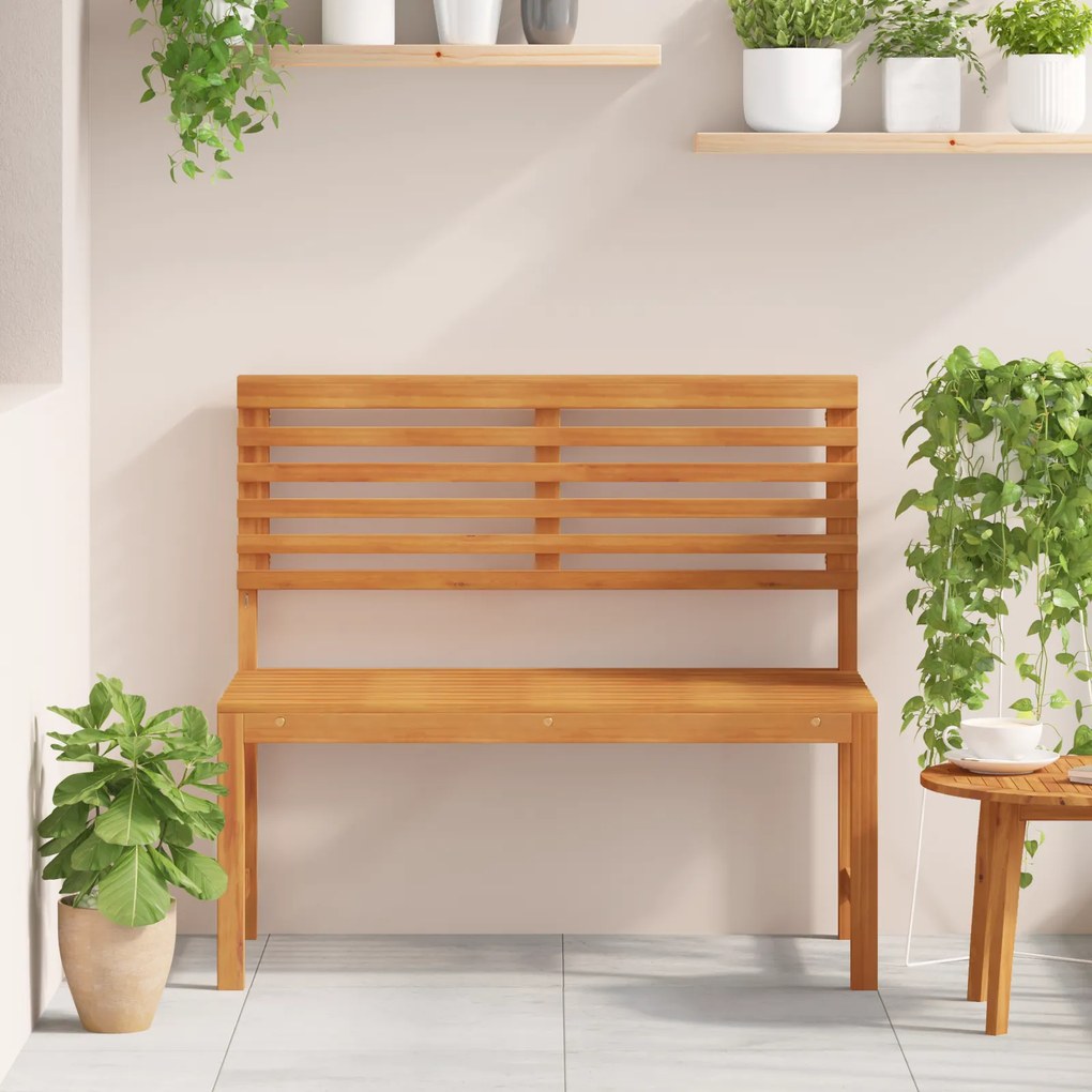 vidaXL Κήπος Πάγκος 100x50x91 εκ. Μασίφ Ξύλο Ακακίας