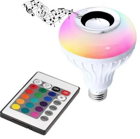 Smart Λάμπα LED για Ντουί E27 RGB 250lm Dimmable
