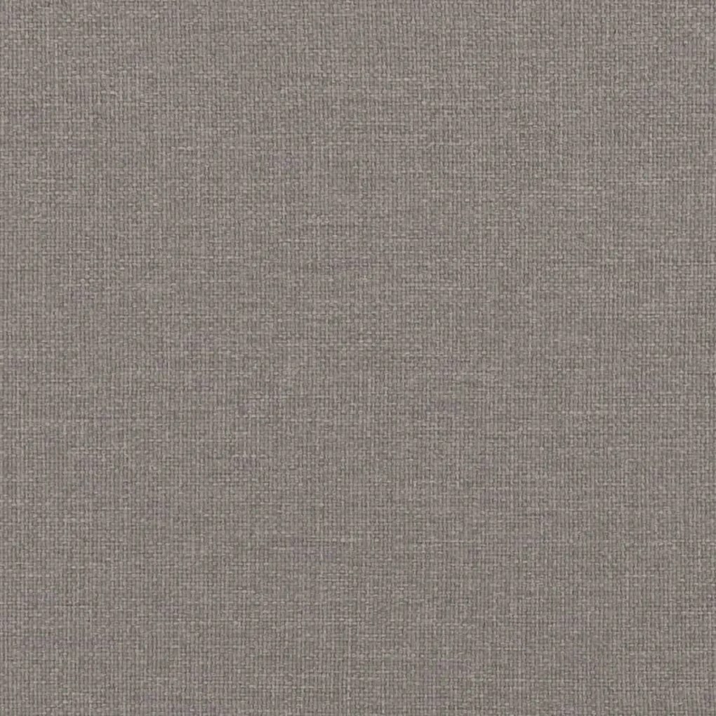 Κρεβάτι Taupe 160x200 εκ. Υφασμάτινο - Μπεζ-Γκρι