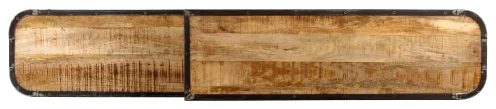 vidaXL Έπιπλο Τηλεόρασης 160 x 30 x 40 εκ. από Μασίφ Ξύλο Μάνγκο