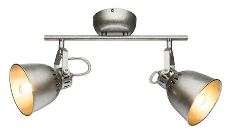 Φωτιστικό Οροφής Globo Lighting Hernan 54651-2 Νίκελ Αντικέ