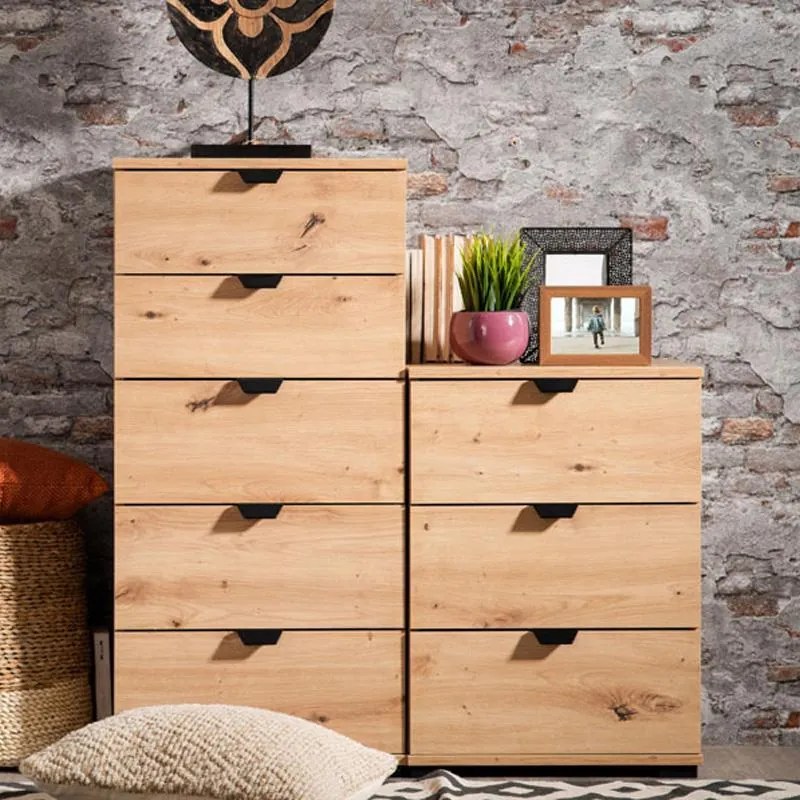 Κομοδίνο Duero 3F Artisan Oak 45x40x63 εκ. 45x40x63 εκ.