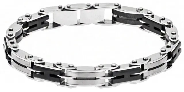 Βραχιόλι Senza Men&#039;s Steel Double Face