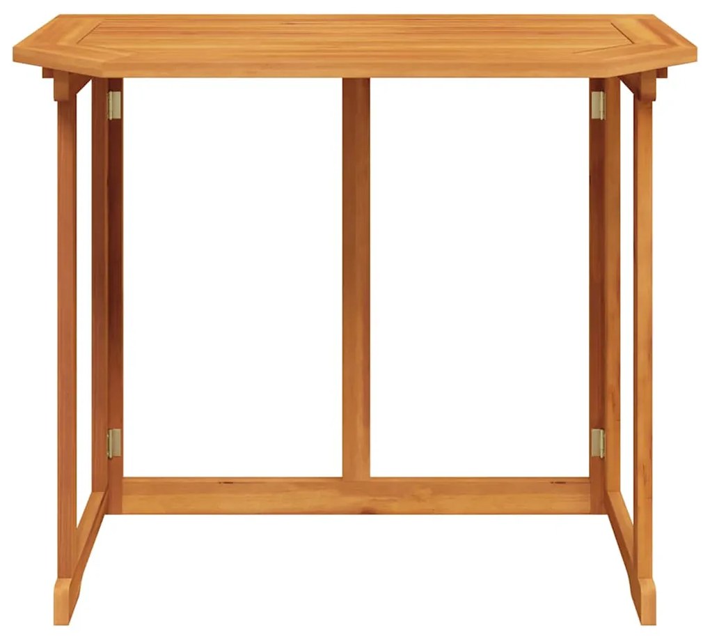 vidaXL Τραπέζι Bistro 90 x 50 x 75 εκ. από Μασίφ Ξύλο Ακακίας