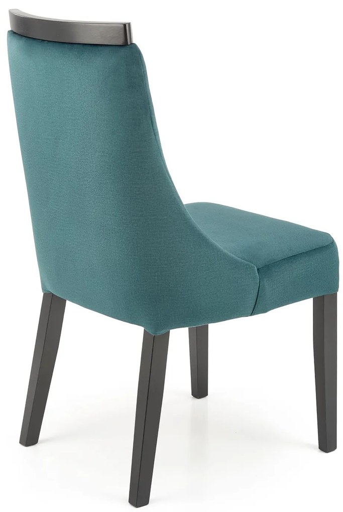 ROYAL chair, black / dark green Monolith 37