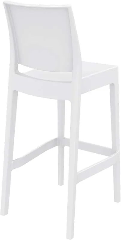 Σκαμπό Μπαρ Maya 75 White