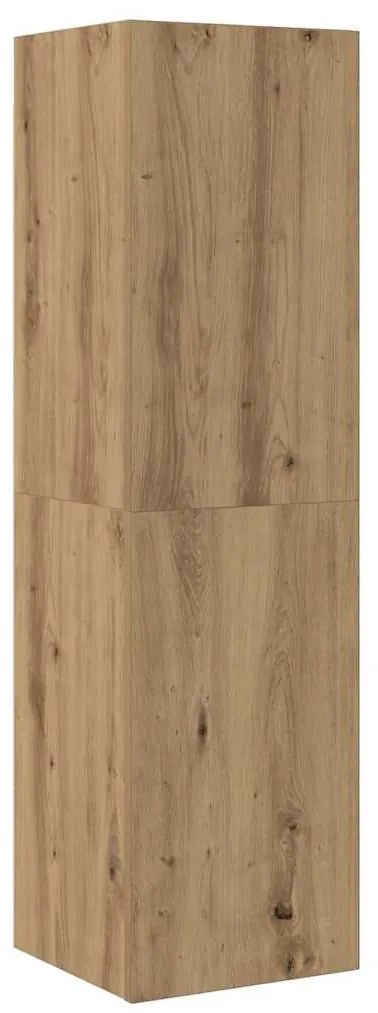 vidaXL Ντουλάπι τηλεόρασης Artisan Oak 30,5x30x110 cm Ξύλινη κατασκευή