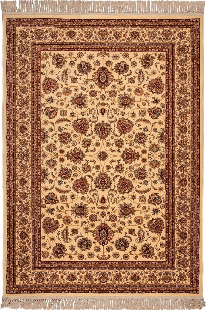 Χαλί Isfahan 3783B Cream-Cream Βιοκαρπέτ 200X250cm