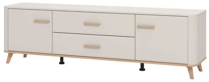 Έπιπλο τηλεόρασης DARWEN 180 3K2F2V Cashmere - Artisan Oak 180x40x53εκ. 180x40x53 εκ.