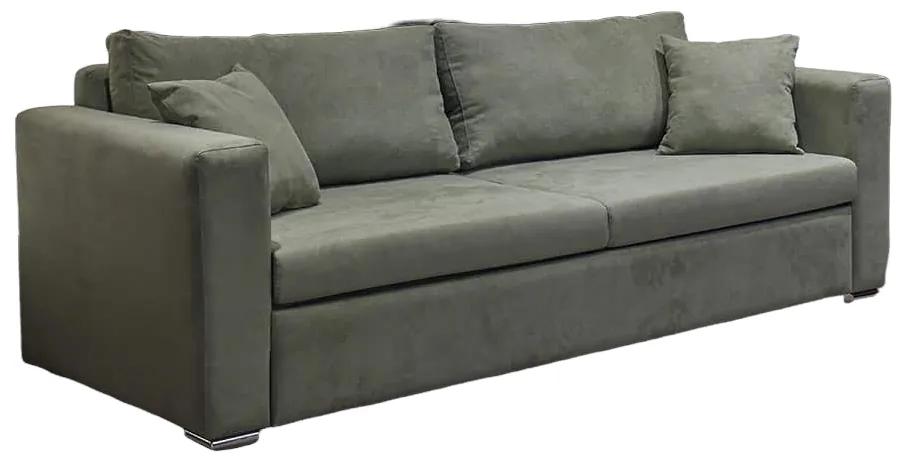 Διθέσιος Καναπές - Κρεβάτι Orion Γκρι με συρόμενο μηχανισμό 230x91x85cm - DES1212
