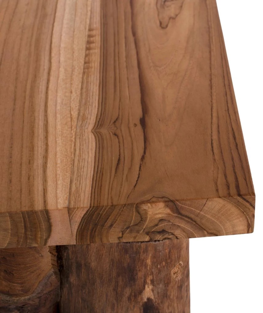 Κονσόλα C9336 απο Μασίφ Ξύλο TEAK Φυσικό 100x35x75Y εκ. 100x35x75 εκ.