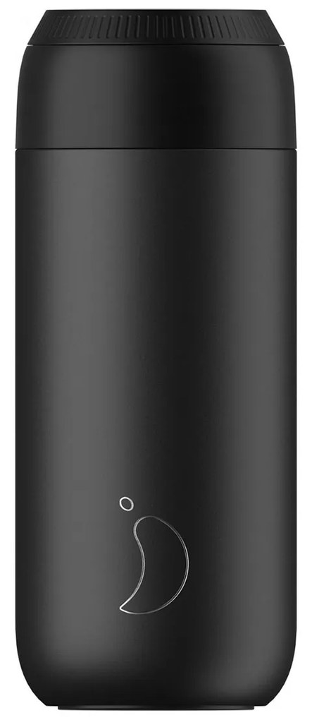 Ποτήρι Θερμός 500ml Chilly's Series 2 Cup Abyss Black
