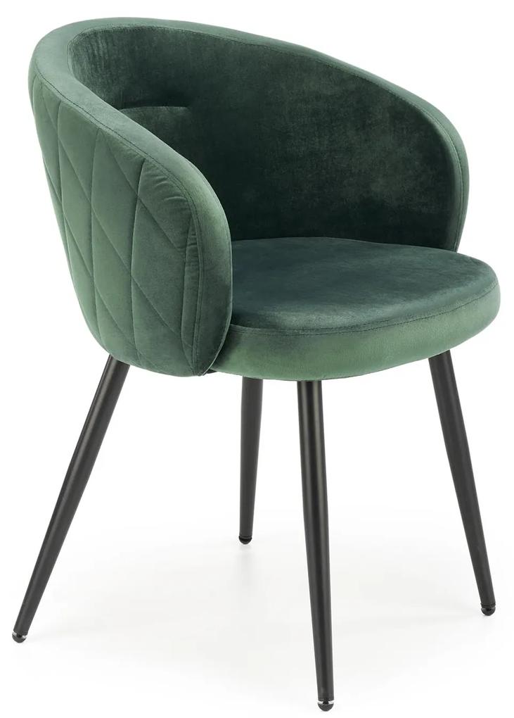 60-21182 K430 chair color: dark green DIOMMI V-CH-K/430-KR-C.ZIELONY, 1 Τεμάχιο