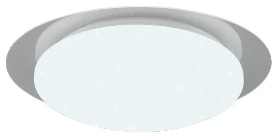 Πλαφονιέρα Οροφής Ø35cm IP44 Μέταλλο Λευκό LED 12w 4000K 1200lm Trio Lighting 680213500
