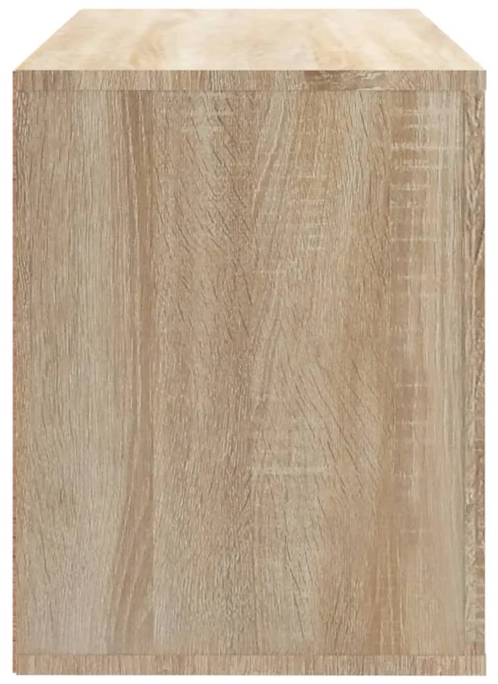 vidaXL Παπουτσοθήκη Sonoma Δρυς 80x35x45 εκ. από Επεξεργασμένο Ξύλο