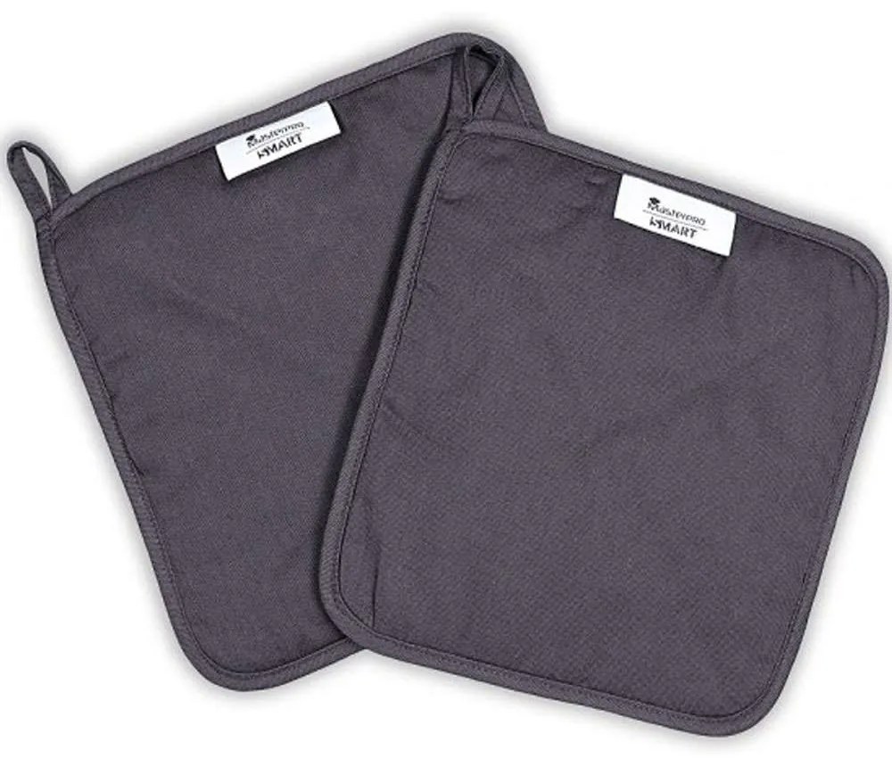 Πιάστρα Κουζίνας (Σετ 2 Τμχ) Smart BGEU004178 Grey Bergner Fabric