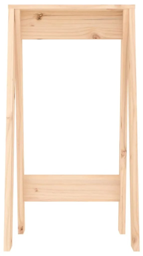 vidaXL Σκαμπό 2 τεμ. 40 x 40 x 75 εκ. από Μασίφ Ξύλο Πεύκου