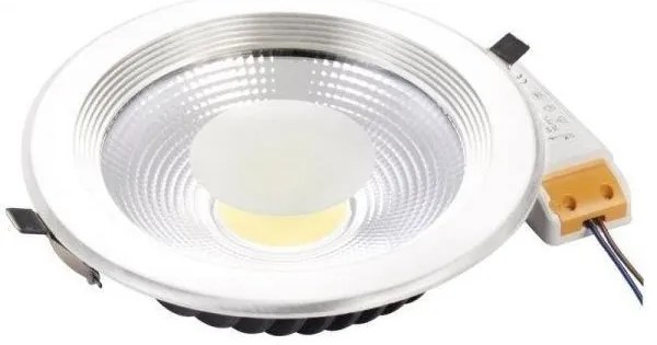 Φωτιστικό PL Χωνευτό 24W Cob Space Lights-2089074-Λευκό 2089074