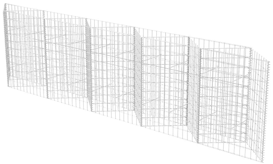 vidaXL Συρματοκιβώτιο 300 x 30 x 100 εκ. από Γαλβανισμένο Χάλυβα