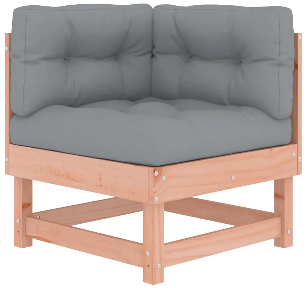 vidaXL Σαλόνι Κήπου Σετ 5 τεμ. με Μαξιλάρια Μασίφ Ξύλο Ψευδοτσούγκας