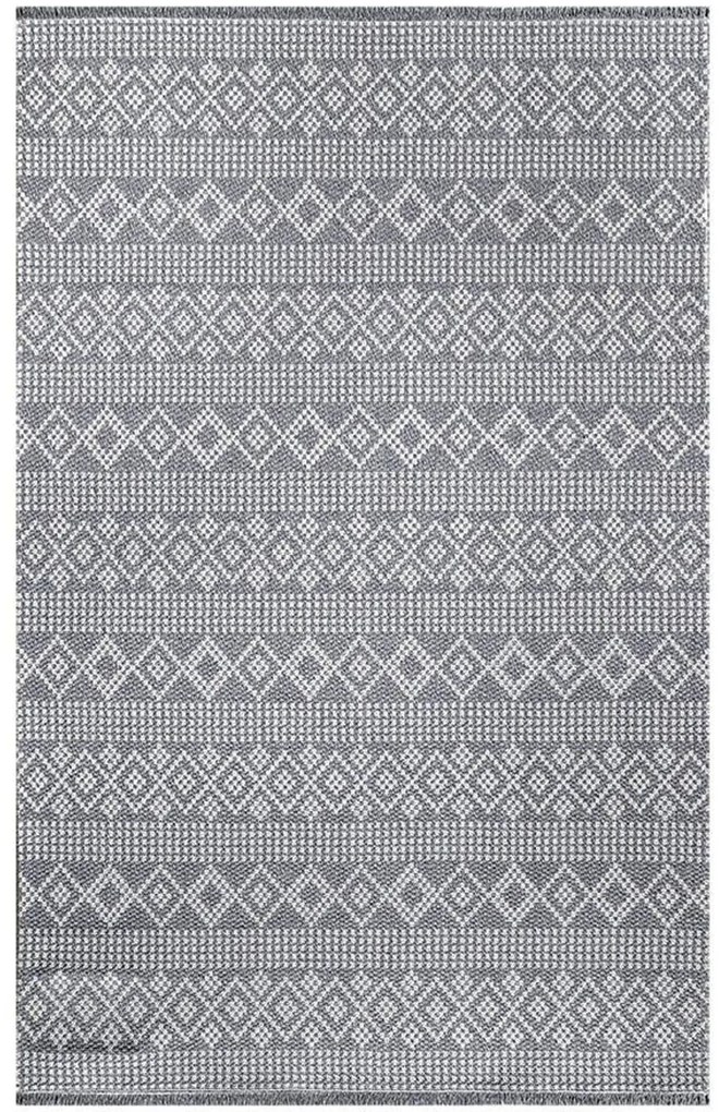 Χαλί Kasbah 21831/602 Grey NewPlan 127X190cm