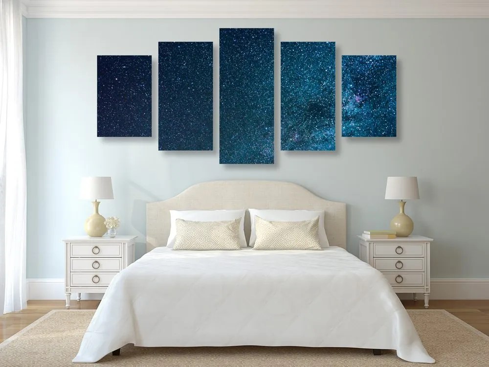 Εικόνα 5 μερών Γαλαξίας ανάμεσα στα αστέρια - 200x100