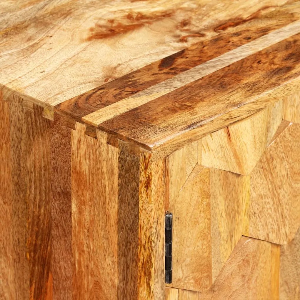 vidaXL Έπιπλο Τηλεόρασης 118 x 35 x 40 εκ. από Μασίφ Ξύλο Μάνγκο