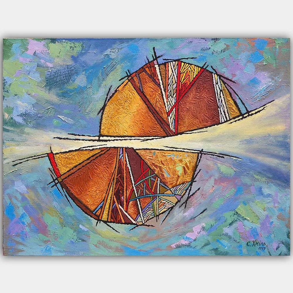 Πίνακας Καμβάς 441HPE2804 100x70cm Multi Wallity Οριζόντιοι Ξύλο, Καμβάς