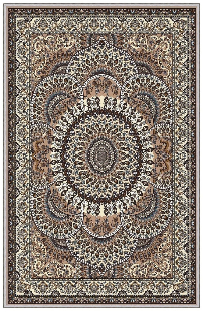 Χαλί Hmnt873 478HFT2533 Brown-Multi Conceptum Hypnose 60X100