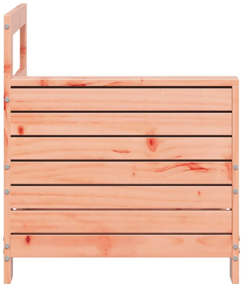 vidaXL Καναπές Κήπου με Μπράτσα 69x62x70,5εκ. Μασίφ Ξύλο Ψευδοτσούγκας