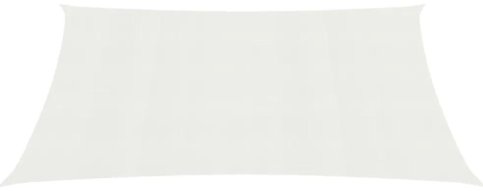vidaXL Πανί Σκίασης Λευκό 3 x 5 μ. από HDPE 160 γρ./μ²