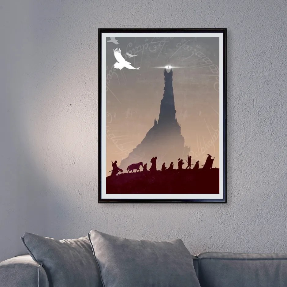 Πόστερ &amp; Κάδρο The Lord of the Rings The Mountain Journey MV129 40x50cm  Εκτύπωση Πόστερ (χωρίς κάδρο)