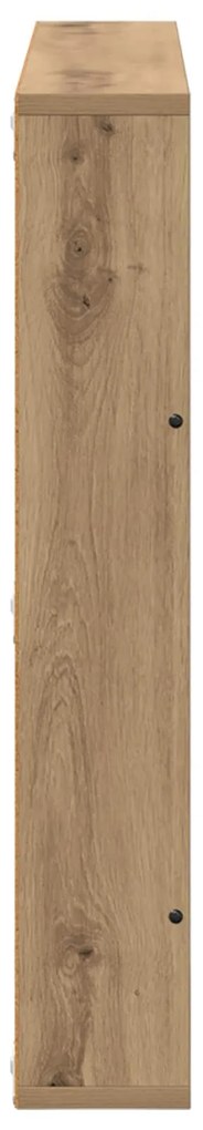 vidaXL Ράφι Περιοδικών με ράφι 2 pcs Artisan Oak 80 x 12 x 70 εκ